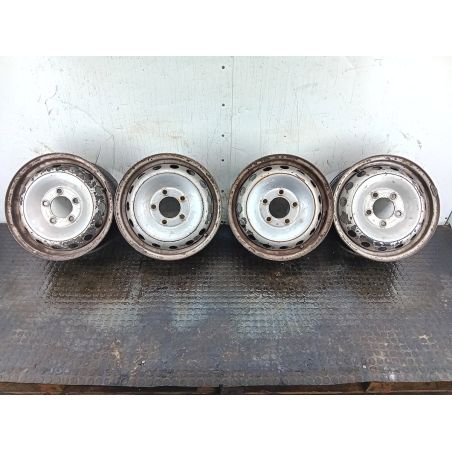 FELGI STALOWE KOMPLET 16 OPEL MOVANO B 2.3 CDTI 100KM 2.3 CDTI 2012 6,5J16H2 ET66 0389 100 4045 6.5" 