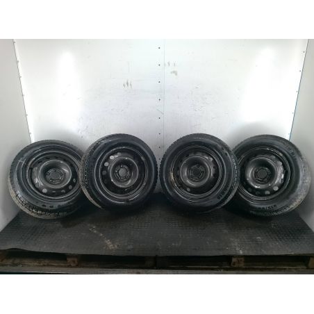 FELGI STALOWE KOMPLET 16 Z OPONAMI CITROEN JUMPY II 2.0 HDI 122KM 2.0 HDI 2007 PS616001 215/60R16  KNP 122 4605 7.0" 