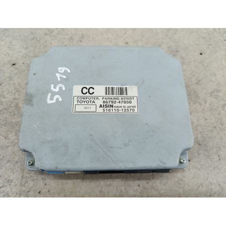 MODUŁ PARKOWANIA TOYOTA PRIUS II 1.5 VVTI HYBRID 78KM 1.5 16V 2007 86792-47050 516110-12570  AISIN 1G3 78 5519 