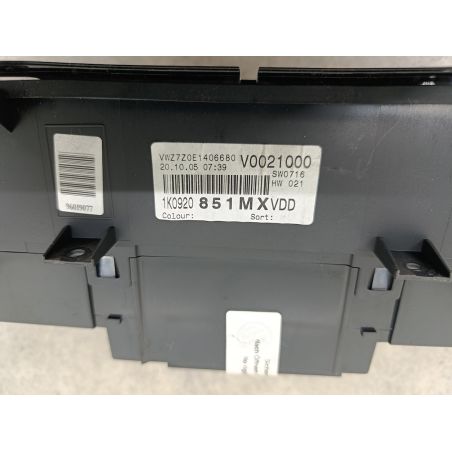 LICZNIK VW GOLF V 1.4 16V 75KM 1.4 16V 2005 1K0920851MX  V0021000 LD5Q 75 5515 