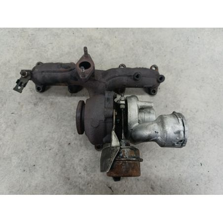 TURBINA Z KOLEKTOREM VW GOLF V 1.9 TDI 105KM 1.9 TDI 2004 038253014G BV39A-0022 LA7T 105 5516 