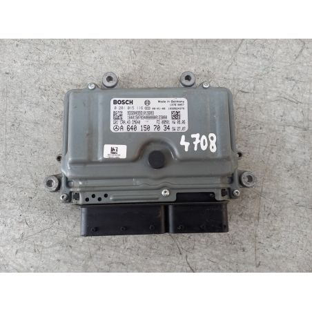 KOMPUTER, STEROWNIK MERCEDES-BENZ KLASA A W169 2.0 CDI 82KM 2.0 CDI A160 2008 0281015116  A6401507034 761 82 4708 