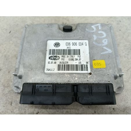 KOMPUTER, STEROWNIK AUDI A2 8Z 1.4 16V 75KM 1.4 16V 2000 036906034Q LZ5R 75 5291 