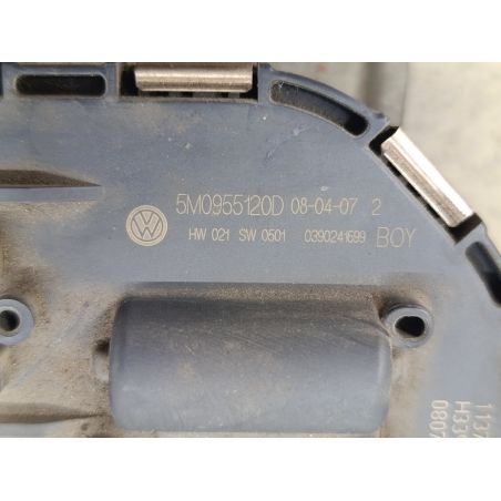 MECHANIZM WYCIERACZEK PRZÓD PRAWY VW GOLF PLUS I 1.4 TSI 122KM 1.4 TSI 2008 5M0955120D 5M0955024E 3397020882  BOSCH LC5F 122 5573 