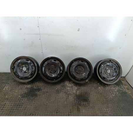 FELGI STALOWE KOMPLET 14 SKODA FABIA I 1.4 8V 60KM 1.4 MPI 2001 KBA43815 LF7T 60 5616 5.0" 