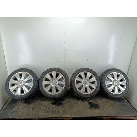 FELGI ALUMINIOWE KOMPLET 17 Z OPONAMI CITROEN C4 I 2.0 i 16V 143KM 2.0 16V 2005 EZR 143 5468 6.5" 