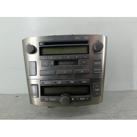 RADIO FABRYCZNE TOYOTA AVENSIS II T25 2.0 D-4D 116KM 2.0 D-4D 2005 55902-05050-G   86120-05080 1C0 116 5454 