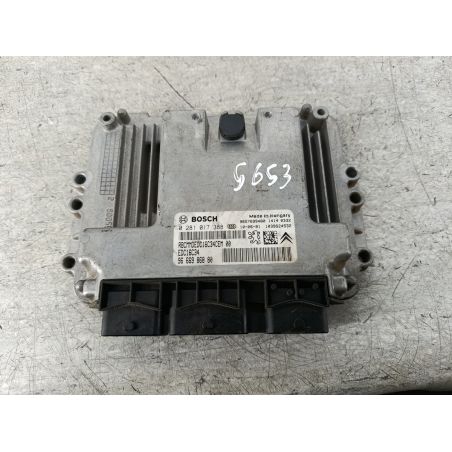 KOMPUTER, STEROWNIK CITROEN C3 II 1.4 HDI 70KM 1.4 HDI 2010 0281017388    9666986880 EZR 70 5653 