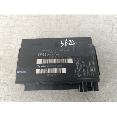 MODUŁ KOMFORTU AUDI A4 B6 2.0 20V 131KM 2.0 20V 2001 8E0959433AC  TEMIC LY7W 131 5620 