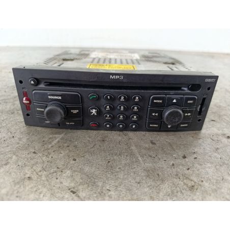 RADIO FABRYCZNE PEUGEOT 207 1.4 HDI 68KM 1.4 HDI 2007 96632916XT MAGNETI MARELLI EZR 68 5733 