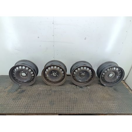 FELGI STALOWE KOMPLET 15 OPEL ASTRA H 1.6 16V 115KM 1.6 16V 2009 2150168 Z20R 115 5588 6.5" 