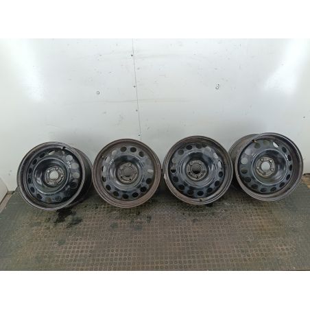 FELGI STALOWE KOMPLET 17 PEUGEOT 407 SW 2.0 16V 136KM 2.0 16V 2005 7JX17H2 EZR 136 5317 7.0" 