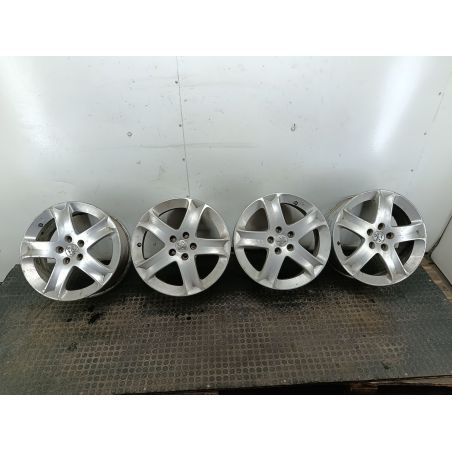 FELGI ALUMINIOWE KOMPLET 17 PEUGEOT 407 SW 2.2 16V 158KM 2.2 16V 2004 7JX17CH3 EYL 158 5353 7.0" 