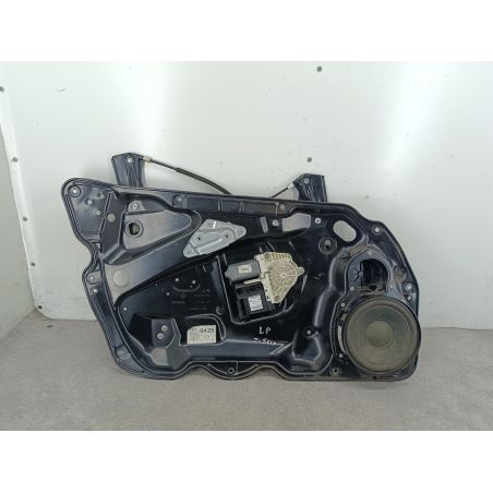 PODNOŚNIK SZYBY LEWY PRZÓD Z STELAŻEM VW PASSAT B6 2.0 TDI 140KM 2.0 TDI 2005 3C1837755F 1K0959793H 981219-107  LA7W 140 5640 