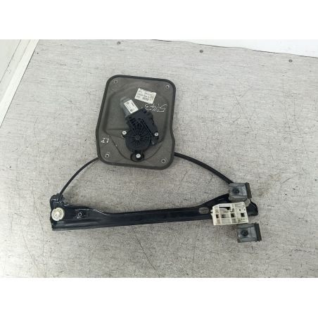 PODNOŚNIK SZYBY LEWY PRZÓD Z STELAŻEM SKODA FABIA II FL 1.2 HTP 70KM 1.2 HTP 2010 5J1837401K LA7W 69 5743 