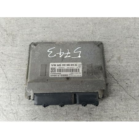 KOMPUTER, STEROWNIK SKODA FABIA II FL 1.2 HTP 70KM 1.2 HTP 2010 03E906023AC LA7W 69 5743 