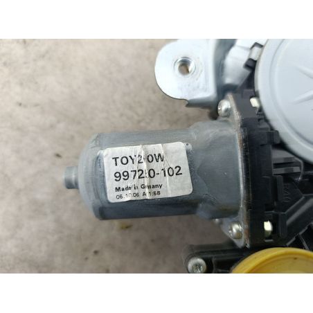 PODNOŚNIK SZYBY PRAWY PRZÓD TOYOTA COROLLA VERSO II 1.6 110KM 1.6 VVT-I 2006 997250-102 996996-100  1C3 110 5651 