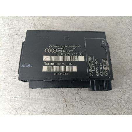 MODUŁ KOMFORTU AUDI A4 B6 2.0 20V 131KM 2.0 20V 2004 8E0959433BC TEMIC LZ5J 131 5609 