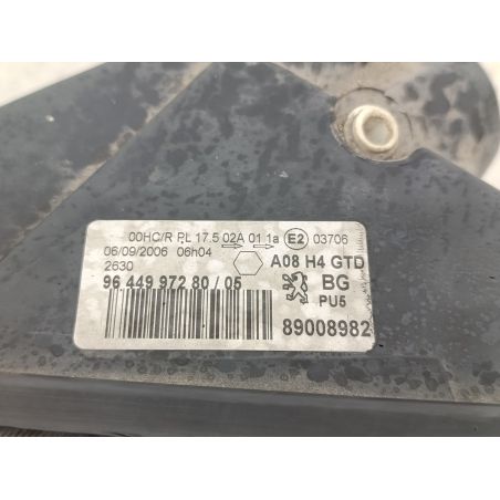 LAMPA PRZÓD LEWA PEUGEOT 1007 1.4 i 75KM 1.4 i 2006 9644997280  89008982   EXL 75 6090 