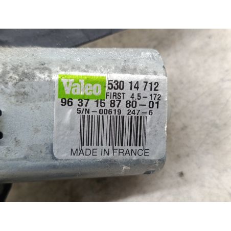 SILNICZEK WYCIERACZKI TYŁ PEUGEOT 1007 1.4 i 75KM 1.4 i 2006 9637158780-01  53014712  VALEO EXL 75 6090 