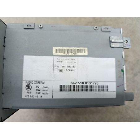 RADIO FABRYCZNE SKODA OCTAVIA II 1.9 TDI 105KM 1.9 TDI 2006 1Z0035161B LF5Q 105 6184 
