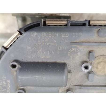 MECHANIZM WYCIERACZEK SKODA OCTAVIA II 1.9 TDI 105KM 1.9 TDI 2006 1Z1955119A 1Z1955023C  LF5Q 105 6184 