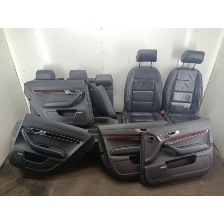 FOTELE KANAPA BOCZKI SKÓRA KOMPLET AUDI A6 C6 2.7 TDI 180KM 2.7 TDI 2005 LZ7R 180 6154 