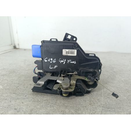ZAMEK DRZWI LEWY PRZÓD VW GOLF PLUS I 1.9 TDI 105KM 1.9 TDI 2005 3D1837015 LA7W 105 6196 