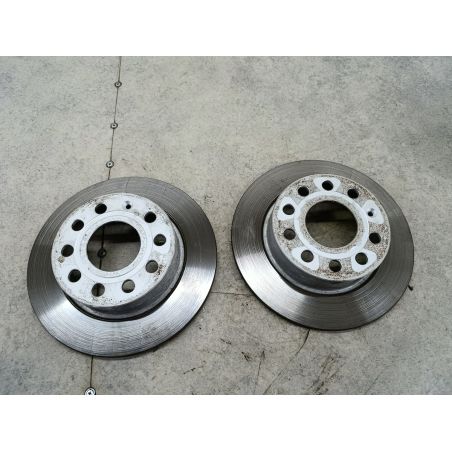 TARCZE HAMULCOWE TYŁ AUDI A3 8P 1.6 8V 102KM 1.6 8V 2003 C4W012ABE ABE LY7H 102 6329 