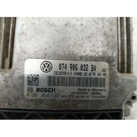 KOMPUTER, STEROWNIK VW CRAFTER 2.5 TDI 136KM 2.5 TDI 2008 074906032BA 0281014132  BOSCH L902 136 6149 