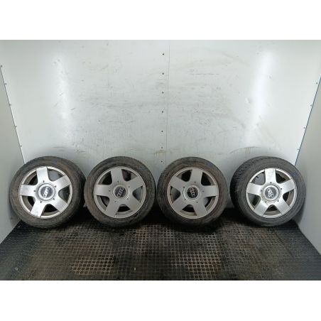 FELGI ALUMINIOWE KOMPLET 15 Z OPONAMI AUDI A2 8Z 1.4 TDI 75KM 1.4 TDI 2002 1J0601025B LY7S 75 5884 6.0" 