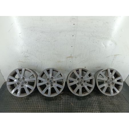 FELGI ALUMINIOWE KOMPLET 16 MAZDA 5 I 2.0 CD 143KM 2.0 MZR-CD 2008 16X6ET25 22V 143 5804 6.0" 