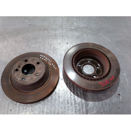 TARCZE HAMULCOWE TYŁ MERCEDES-BENZ W211 2.2 CDI 2006 