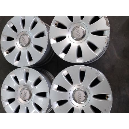 FELGI ALUMINIOWE KOMPLET 16 AUDI A6 C6 2005 4F0601025N  R16 5X112 ET35 