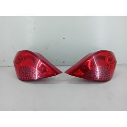 LAMPY TYŁ KOMPLET PEUGEOT 207 1.6 16V VTI1.6 VTI20079649986580-03 VP5PFX-13405-A  VP5PFX-13404-A                                            