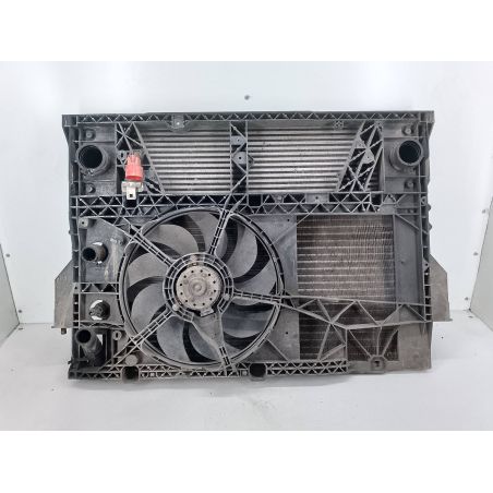 ZESTAW CHŁODNIC WODA INTERCOOLER WENTYLATOR RENAULT MASTER II 2.8 DTI 2001 MC1123 
