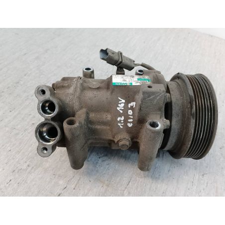 POMPA, SPRĘŻARKA KLIMATYZACJI RENAULT CLIO III ( 05-09 ) 1.2 16V 2009 