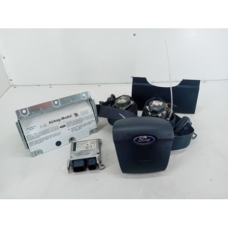 ZESTAW PODUSZEK AIRBAG, PASY PRZÓD, SENSOR FORD MONDEO IV 1.8 TDCI 1.8 TDCI 2007 6G9N-042A94-CE   6M21-U042B85-AKW  7S7T14B056  606639200   606637800  604846900     