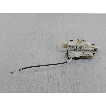 ZAMEK DRZWI LEWY PRZÓD PEUGEOT 407 2.0 HDI 2.0 HDI 2004 9660698280 