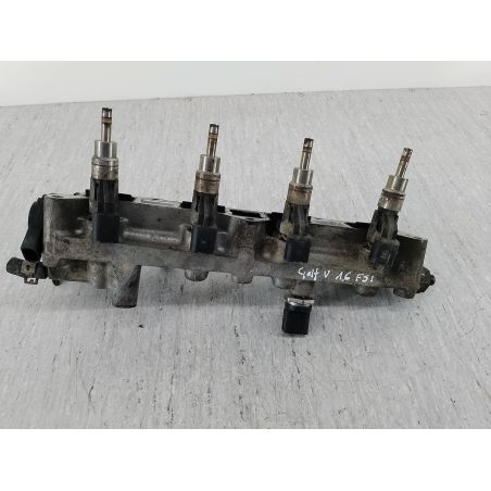 LISTWA WTRYSKOWA VW GOLF V 1.6 FSI 2004 03C133204AA 