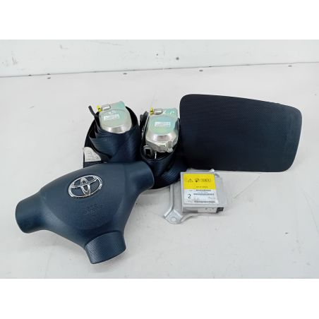 ZESTAW PODUSZEK AIRBAG, PASY PRZÓD, SENSOR TOYOTA AYGO I 1.0 68KM 1.0 VVTi 2007 7P2190-P  7P1190-P  89170-0H020 