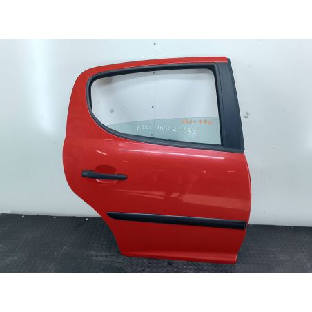 DRZWI PRAWY TYŁ PEUGEOT 207 1.4 16V 1.4 16V 2006 