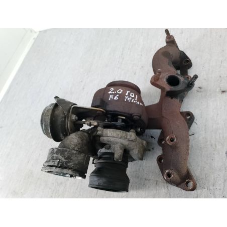 TURBINA Z KOLEKTOREM VW PASSAT B6 2.0 TDI 2007 03G253014H 