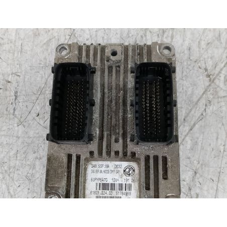 KOMPUTER, STEROWNIK FIAT DOBLO 1.4 8V 2007 6160122403 