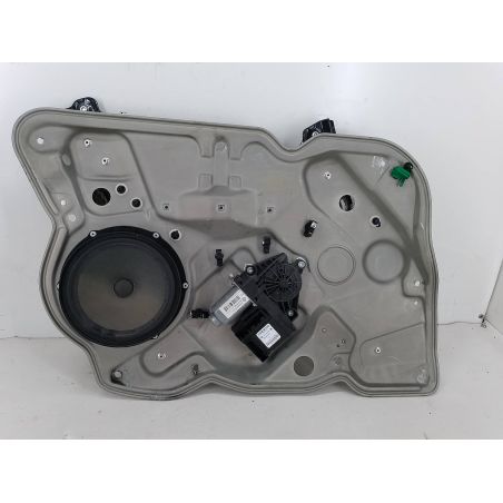 PODNOŚNIK SZYBY LEWY PRZÓD Z STELAŻEM SKODA OCTAVIA II LIFT 1.4 TSI 2012 1T0959701T  117734L 