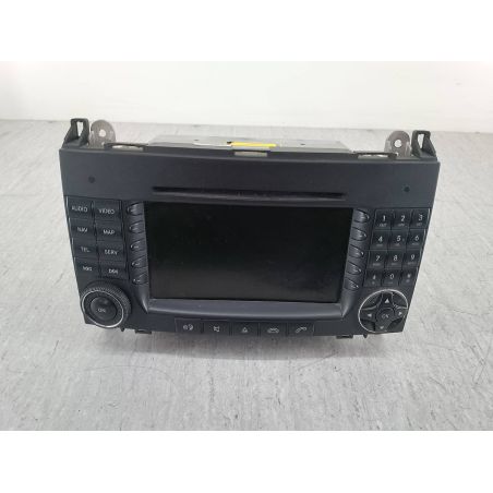 RADIO NAWIGACJA FABRYCZNA MERCEDES-BENZ KLASA B W245 1.7 116KM 1.7 16V 2005 A1698205189  A2038270062 