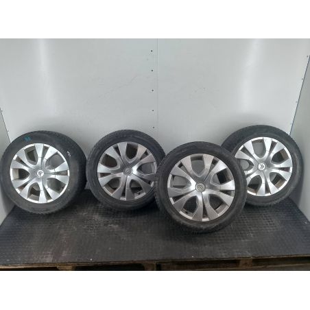 FELGI ALUMINIOWE KOMPLET 17 Z OPONAMI CITROEN C4 GRAND PICASSO 2.0 HDI 136KM 2.0 HDI 2008 9654386380 