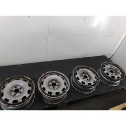 FELGI STALOWE KOMPLET 15 VW BORA 1.6 16V20001J0601027Q                                            