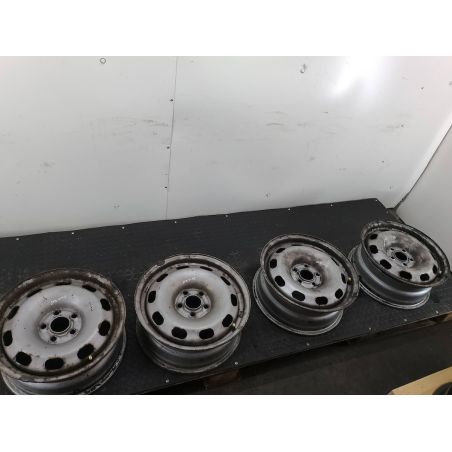 FELGI STALOWE KOMPLET 15 VW BORA 1.6 16V 2000 1J0601027Q 