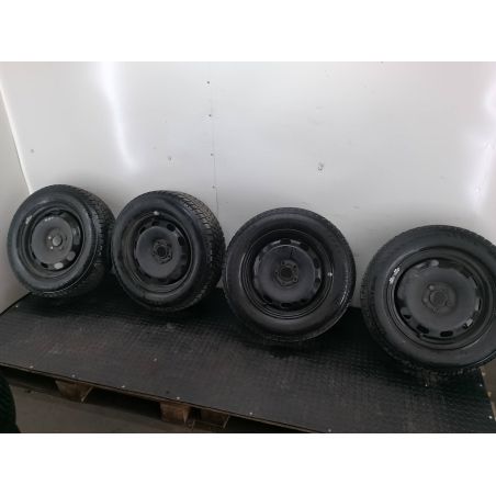 FELGI STALOWE KOMPLET 15 Z OPONAMI VW GOLF IV 1.4 B 2000 195/65 R15 1J0601027H 